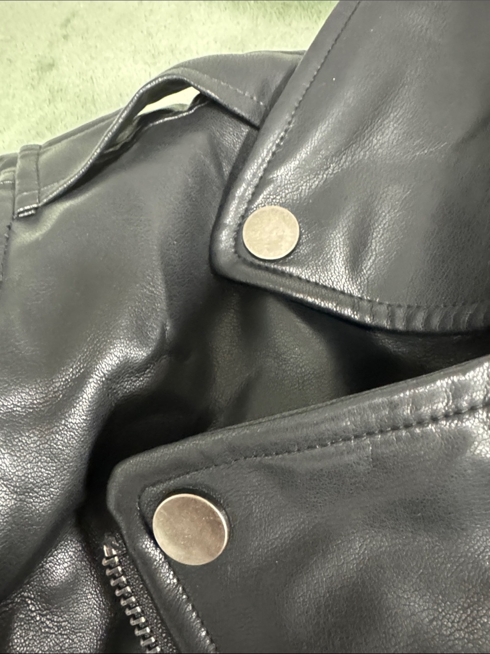 Brunette The Label Florence 2.0 vegan leather jacket